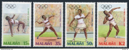 Malawi 514-517, 517a Sheet, MNH. Mi 497-500, Bl.68. Olympics Seoul-1988. Tennis, - Malawi (1964-...)