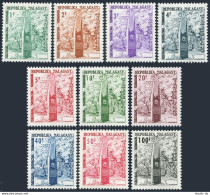 Malagasy J41-J50,MNH.Michel P41-P50. Due 1962.Independence Monument. - Madagaskar (1960-...)