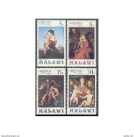 Malawi 178-181,181a,MNH.Michel 174-177,Bl.25.1971.William Duce,Martin Schangauer - Malawi (1964-...)