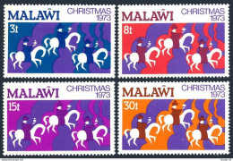 Malawi 213-216,216a,MNH.Michel 207-210,Bl.33. Christmas 1973,Three Kings. - Malawi (1964-...)
