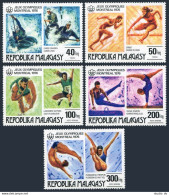 Malagasy 543-C155,C156,MNH.Michel 775-779,Bl.10. Olympics Montreal-1976.Canoe, - Madagaskar (1960-...)