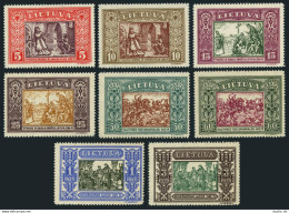 Lithuania 264-271,MNH.Mi 332-339. Independence,15th Ann.1932.Historical Scenes. - Lituanie