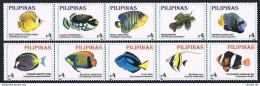 Philippines 2402 Aj Strips, 2403-2404 Sheets, MNH. Fish, ASEANPEX-1996. - Philippinen