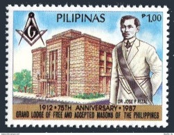 Philippines 1906, Michel 1831. MNH. Grand Masonic Lodge, 75th Ann. 1997. - Philippines