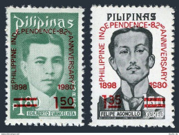 Philippines 1469-1470, MNH. Michel 1391-1392. Independence, 82nd Ann. 1980. - Filipinas
