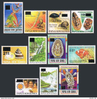 Papua New Guinea 860-871,MNH.Michel 714-724. New Value Surcharged,1994. - Guinée (1958-...)