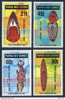 Papua New Guinea 786-789, MNH. Michel 655-658. Papua Gulf Artifacts, 1992. - Papua New Guinea