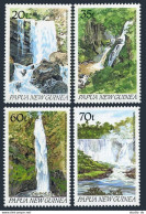 Papua New Guinea 729-732, MNH. Michel 610-613. Waterfalls 1990.Guni,Rouna,Ambua, - Guinée (1958-...)
