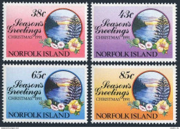 Norfolk 510-513, MNH. Michel 512-515. Christmas 1991. Season's Greetings. - Norfolkinsel