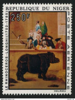 Niger C238, MNH. Michel 436. EUROPAFRICA 1974. The Rhinoceros, By Pietro Longhi. - Níger (1960-...)