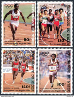 Niger C338-C341,C342, MNH. Mi 900-903,Bl.. Olympics Los-Angeles-1984. Winners. - Níger (1960-...)