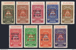 Nicaragua CO51-CO59, MNH. Mi D391-D399. Official Stamps 1961. Consular Service. - Nicaragua