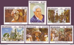 Nicaragua 1471-1476, MNH. Mi 2605-2610. International Music Year, 1985. Dancers. - Nicaragua