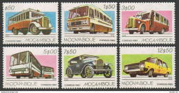 Mozambique 680-685,MNH.Michel 743-748. Public Transportation,1980. - Mozambique