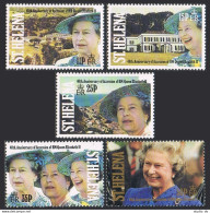 St Helena 570-574,MNH.Michel 571-575. QE II Accession To The Throne-40,1992. - St. Helena