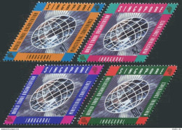 Singapore 770-773,MNH.Michel 818-821. World Trade Organization,1996. - Singapur (1959-...)