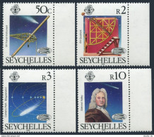 Seychelles 585-588, MNH. Michel 601-804. Halley's Comet, 1986. - Seychelles (1976-...)