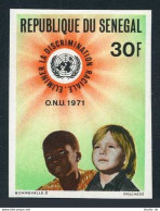 Senegal 342 Imperf,MNH.Michel 450B.Year Against Racial Discrimination IYRD-1971. - Sénégal (1960-...)