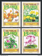 Senegal 1139-1142, MNH. Mi 1302-1305. Flowers 1995. Bombax Costatum, Allamanda - Sénégal (1960-...)