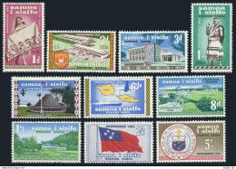 Samoa 223-232, MNH. Michel 112-121. Western Samoa's Independence,1962. Map,Ship, - Samoa (Staat)