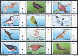 Samoa 1142-1153,MNH. Endangered Bats & Birds,2013. - Samoa (Staat)
