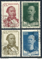 Russia 745-748,CTO.Michel 714-717. M.E.Saltykov-Shchedrin,writer,satirist,1939. - Usados