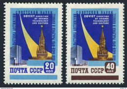 Russia 2210-11,2211a, MNH. Mi 2240-2241, Bl.28. Soviet EXPO: Science,Technology. - Ongebruikt