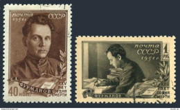 Russia 1548-1549, CTO. Michel 1555-1556. D.A. Furmanov, Writer. 1951. - Used Stamps