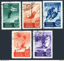 Russia 1415-1419/2,CTO.Michel 1409-1413. Ski Jump,Gymnastics,Hockey,Wolf Hunt. - Used Stamps