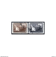 Russia 1390-1391 Raster SQ,CTO.Michel 1381-I-1382-I. I.Pavlov,physiologist,1949. - Used Stamps