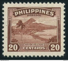 Philippines 508, MNH. Michel 466. Landmarks 1947. Mayon Volcano. - Filippine