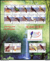 Philippines 3151 An Sheet, MNH. Taipei-2008 StampEXPO. Birds. - Philippines