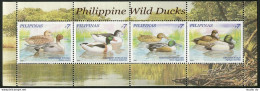 Philippines 3098 Ad Block,3099-3100 Ad Sheets,MNH. Ducks And Geese, 2007. - Filipinas