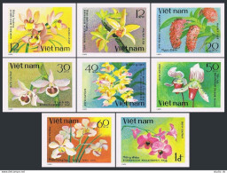 Viet Nam 1017-1024 Imperf,MNH.Michel 1055-1062. Orchids 1979. - Vietnam