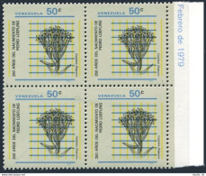 Venezuela 1225 Block/4, MNH. Mi 2146. Pedro Loefling, Swedish Botanist, 1980. - Venezuela