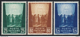 Vatican 77-79, Hinged. Michel 89-91. Picture Of Jesus, 1942. - Unused Stamps