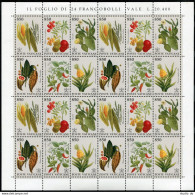 Vatican 910 Sheet/4 Af Blocks,MNH.Michel 1064-1069. Plants Of The New World.1992. - Unused Stamps