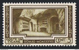 Vatican 55,MNH. Michel 67. Christian Archaeological Congress,Rome,1938.  - Ongebruikt