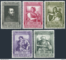 Vatican 387-391 Blocks/4,MNH.Michel 454-458. Michelangelo Buonarroti,1964. - Unused Stamps