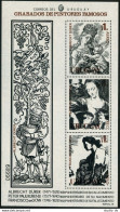 Uruguay C432 Ac Sheet, MNH. Mi 1493-1495 Bl.37. Durer, P.P. Rubens, F. De Goya. - Uruguay