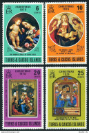 Turks & Caicos 317-320, MNH. Mi 359-362. Christmas 1976. Carlo Dolci, Botticelli - Turks & Caicos (I. Turques Et Caïques)