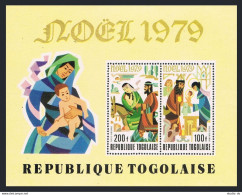 Togo C405a Sheet,MNH.Michel Bl.149. Christmas 1979.Presentation Of Infant Jesus, - Togo (1960-...)