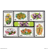 Togo 894-897, C242-C243, MNH. Michel 1079-1084. Flowers Of Togo, 1975. - Togo (1960-...)