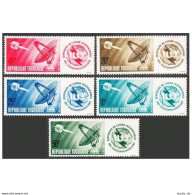 Togo 516-520, MNH. Michel 437-461. ITU-100, 1965. Satellite, Radar, Station. - Togo (1960-...)