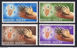 Togo 444-447, MNH. Michel 363-366. FAO. Freedom From Hunger Campaign, 1963. - Togo (1960-...)