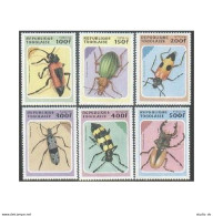Togo 1706-1711,MNH.Michel 2396-2401. Beetles 1996. - Togo (1960-...)