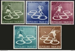 Togo 491-494,C43,imperf,C43a,MNH.Michel 435-439 A,B,Bl.15. Olympics Tokyo-1964. - Togo (1960-...)