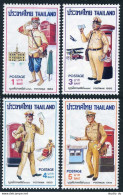 Thailand 792-795,MNH.Michel 813-816. Development Of Mailmen's Uniforms,1975. - Tailandia