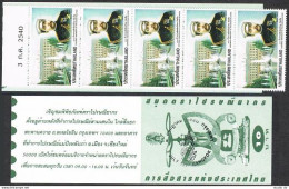 Thailand 1746 Booklet,MNH. Thai-Russian Diplomatic Relations-100,1997.Palace. - Thailand
