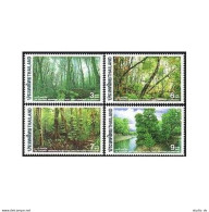 Thailand 1682-1685,1685a,MNH.Michel 1723-1726,Bl.86. Royal Forest Department-100 - Thaïlande